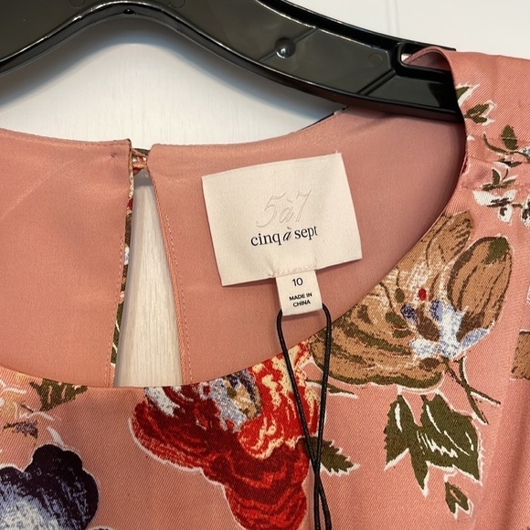 NWT Cinq A Sept  Martine Dress 10 - Picture 9 of 15